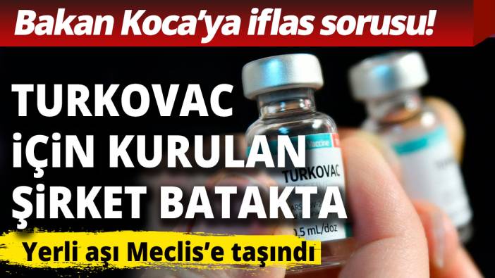 Yerli aşı Turkovac için kurulan şirket iflasın eşiğinde