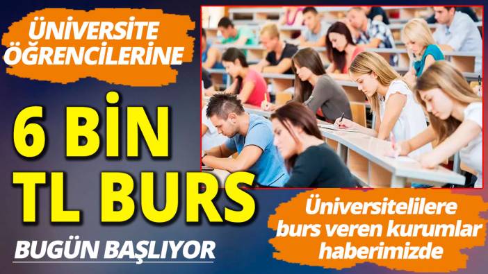 İstanbul Büyükşehir Belediyesi'nden üniversite öğrencilerine aylık 6 bin TL burs
