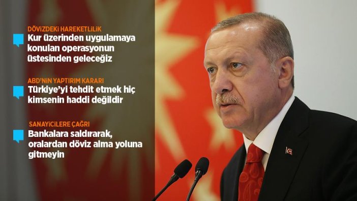 "Türkiye'yi tehdit etmek kimsenin haddi değil"