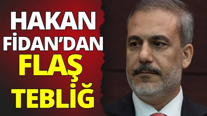 Hakan Fidan'dan 9 büyükelçiliğe flaş görevlendirme