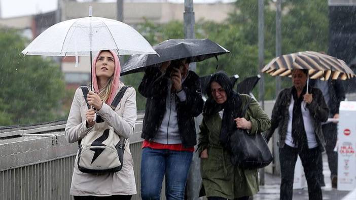 Meteoroloji il il uyardı: Gök gürültülü sağanak bekleniyor