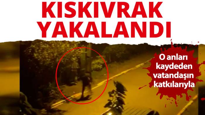 Vatandaşla bekçi el ele verdi, hırsız suçüstü yakalandı