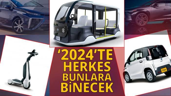 Toyota'nın 2024 Paris 'oyuncakları'