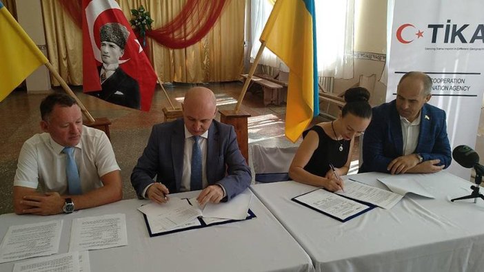 TİKA'dan Ukrayna'ya yardım eli
