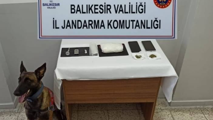 Balıkesir'de 480 gram metamfetamin ele geçirildi