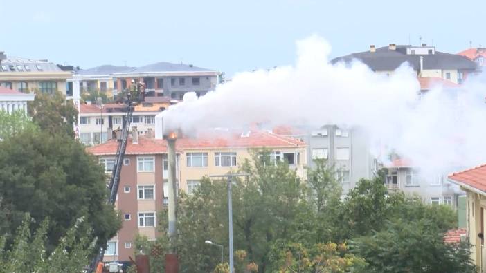 Bakırköy'de hastanede yangın