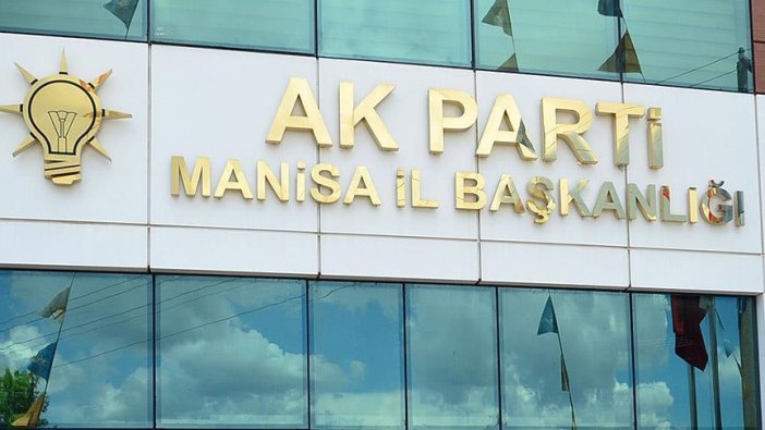 AK Parti Manisa İl Başkan Yardımcısı istifa etti