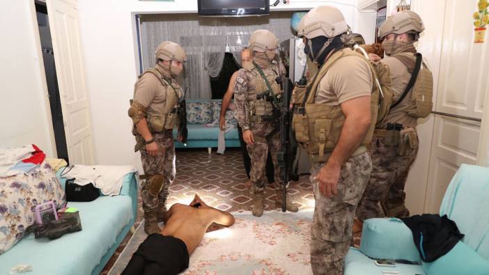 Mersin'de dev operasyon: 35 gözaltı