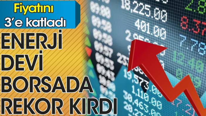 Dev enerji şirketi borsada rekor kırdı