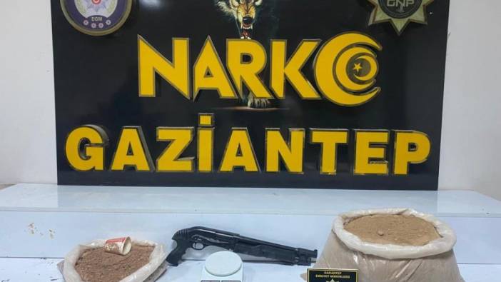 Gaziantep'te 22 kilo eroin ele geçirildi: 3 şahıs tutuklandı