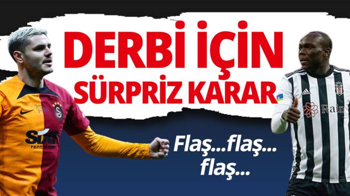 Galatasaray - Beşiktaş derbisinde deplasman yasağı kaldırıldı