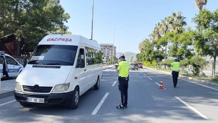 Yolcu minibüsleri denetlendi