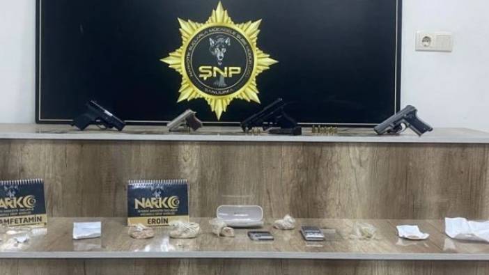 Şanlıurfa'da uyuşturucu operasyonunda 4 şüpheli gözaltına alındı