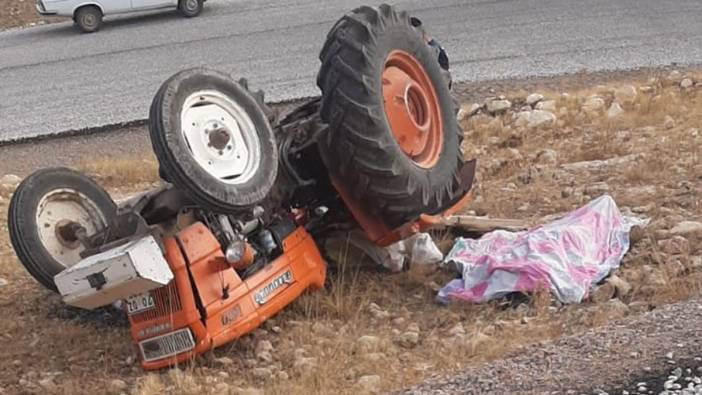 Karaman’da traktör devrildi: 1 ölü