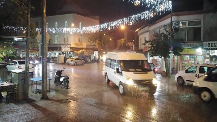 Gaziantep'te sağanak yağış etkili oldu