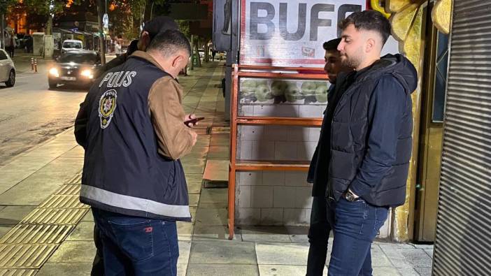 Elazığ polisinden 'şok' uygulaması