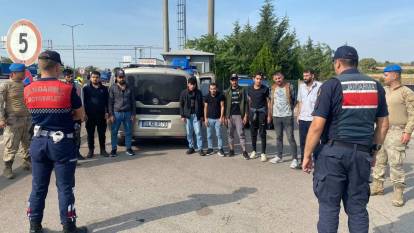 Edirne'de 1 haftada 308 kaçak göçmen 6 organizatör yakalandı