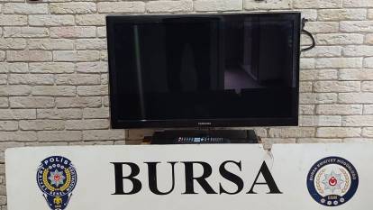 Bursa'da iş hanına dadanan hırsız yakayı ele verdi