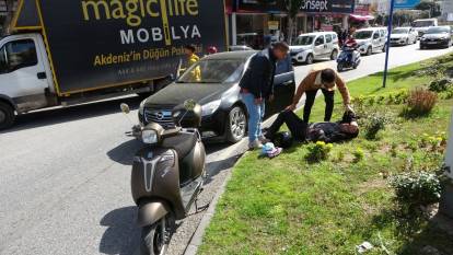 Antalya'da motosiklet kazası