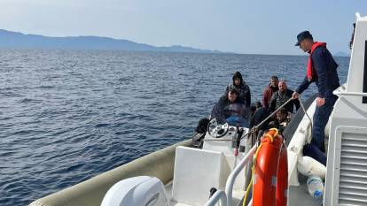 Bodrum'da botun içerisinde 24 kaçak göçmen yakalandı