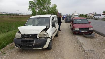 Manavgat'ta zincirleme kaza '1 yaralı'