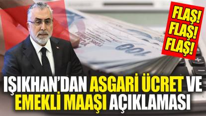 Son dakika... Bakan Işıkhan'dan emekli maaşı açıklaması