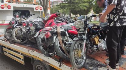 Afyonkarahisar'da motosiklet denetimi