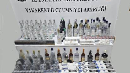 Samsun'da onlarca kaçak sigara ve içki ele geçirildi