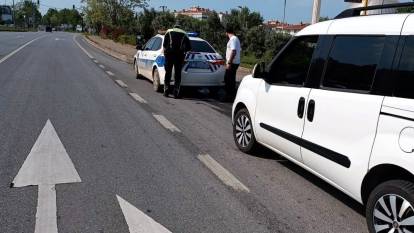 Hız sınırı aşan sürücülere 81 bin lira ceza kesildi
