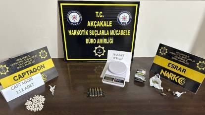 Şanlıurfa Akçakale'de uyuşturucu operasyonu: 3 gözaltı