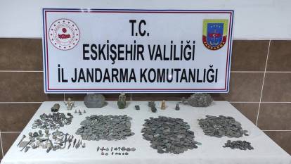 Eskişehir'de tarihi eser operasyonu: 3 gözaltı