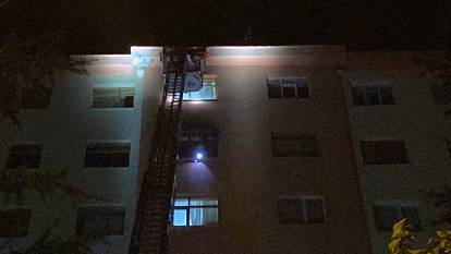Konya’da bir apartmanın 9'uncu katı alevlere teslim oldu