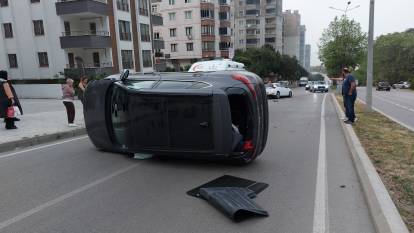 Samsun'da iki otomobil çarpıştı: Yaralılar var