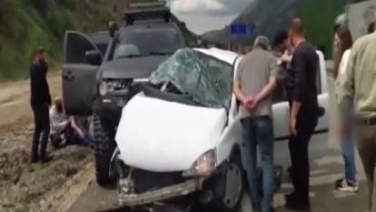 Ankara’da korkunç kaza: 4 kişi yaralandı