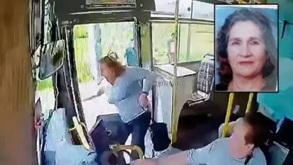 Otobüsün açık kapısından düşen kadın yaşam savaşını kaybetti