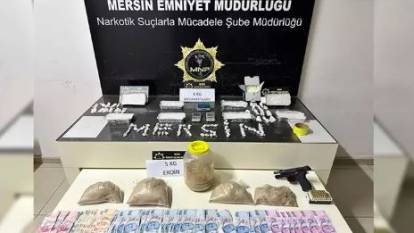 Mersin'de uyuşturucu operasyonu: Gözaltılar var