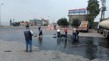 Mardin’de petrol dolu tanker TIR’a çarptı