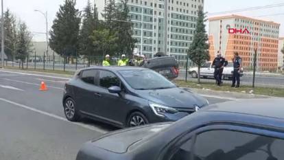 Malatya'da sürücünün direksiyon hakimiyetini kaybetmesi sonucunda takla attı