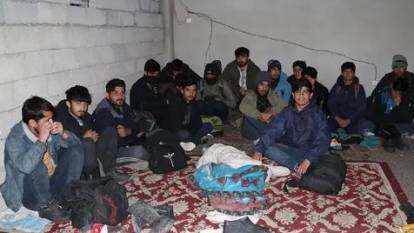 Van'da nisanda yüzlerce kaçak göçmen yakalandı
