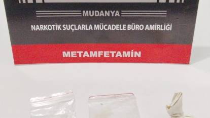 Bursa'da şüpheli 2 şahıstan uyuşturucu madde ele geçirildi