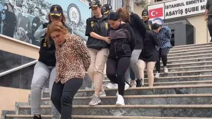 Beşiktaş'ta hırsızlık şüphelisi 5 kişi yakalandı