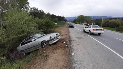 Bolu’da otomobiller çarpıştı: Yaralılar var