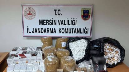 Mersin'de sigara kaçakçılığı operasyonu: 3 gözaltı