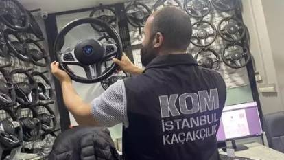 İstanbul’da kaçak yedek parça satanlara operasyon: Gözaltılar var