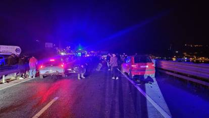Zonguldak'ta zincirleme trafik kazası: 6 Yaralı