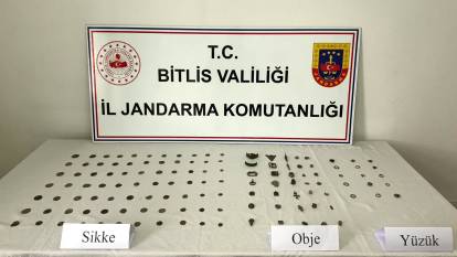 Bitlis’te tarihi eser operasyonu