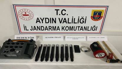 Aydın'da tarihi eser kaçakçılığı operasyonu: 1 şüpheli yakalandı