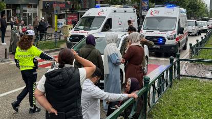 Bursa'da kaza: Yaşlı çift yaralandı