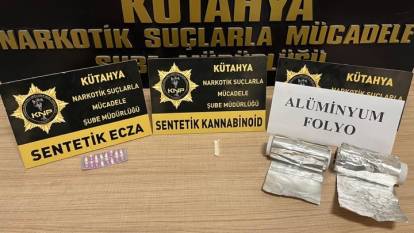 Kütahya'da uyuşturucu operasyonu: 1 tutuklama