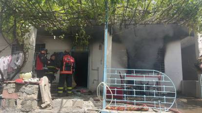 Mardin’de yangın: Çocuklar hastanelik oldu